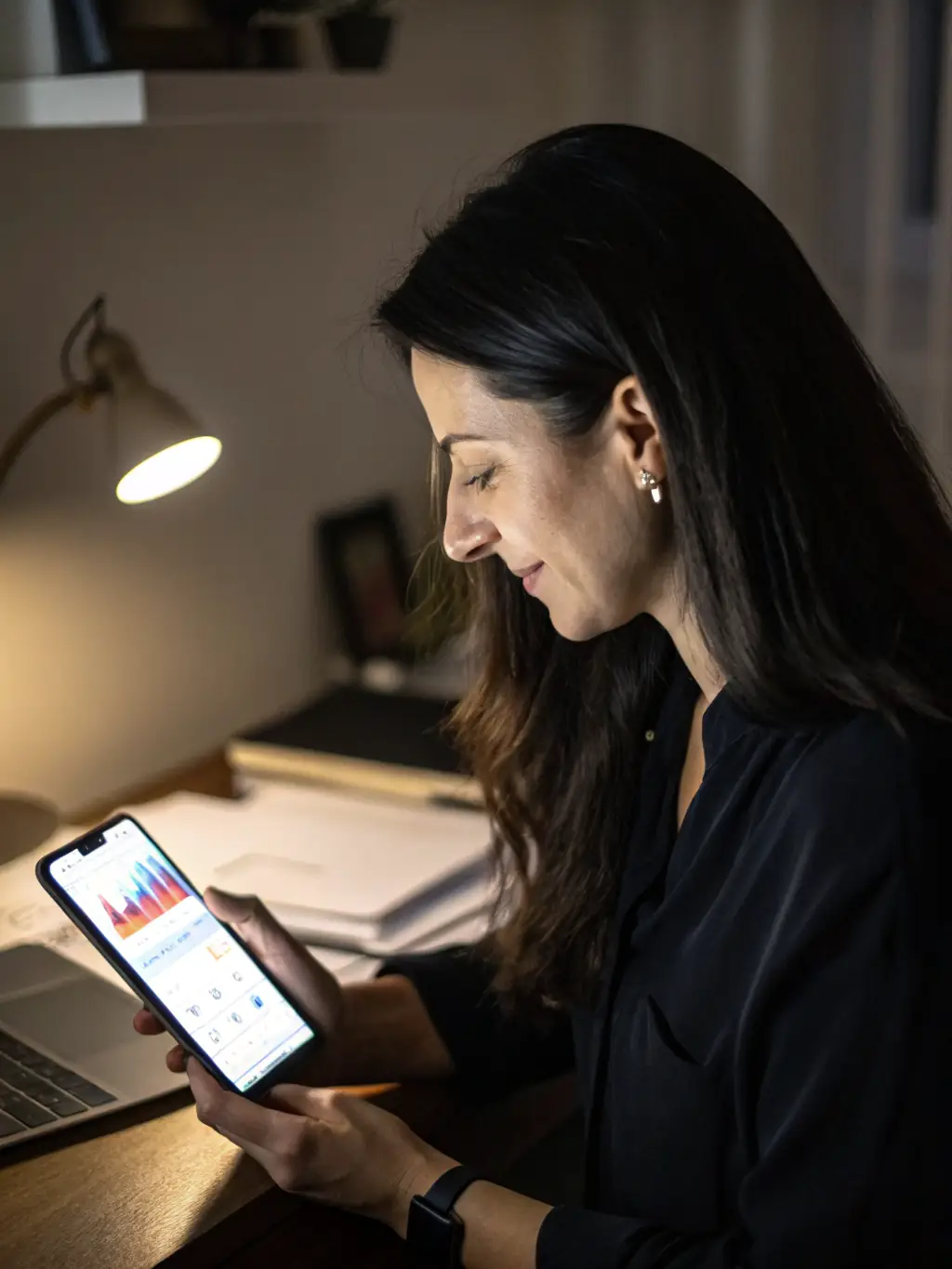 An AI assistant providing personalized feedback and encouragement to a user tracking their daily activity and food intake on a mobile app.